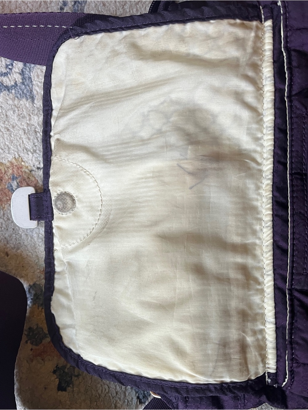 Sherpani Deep Plum Quilted Crossbody Bag - Picture 11 of 13